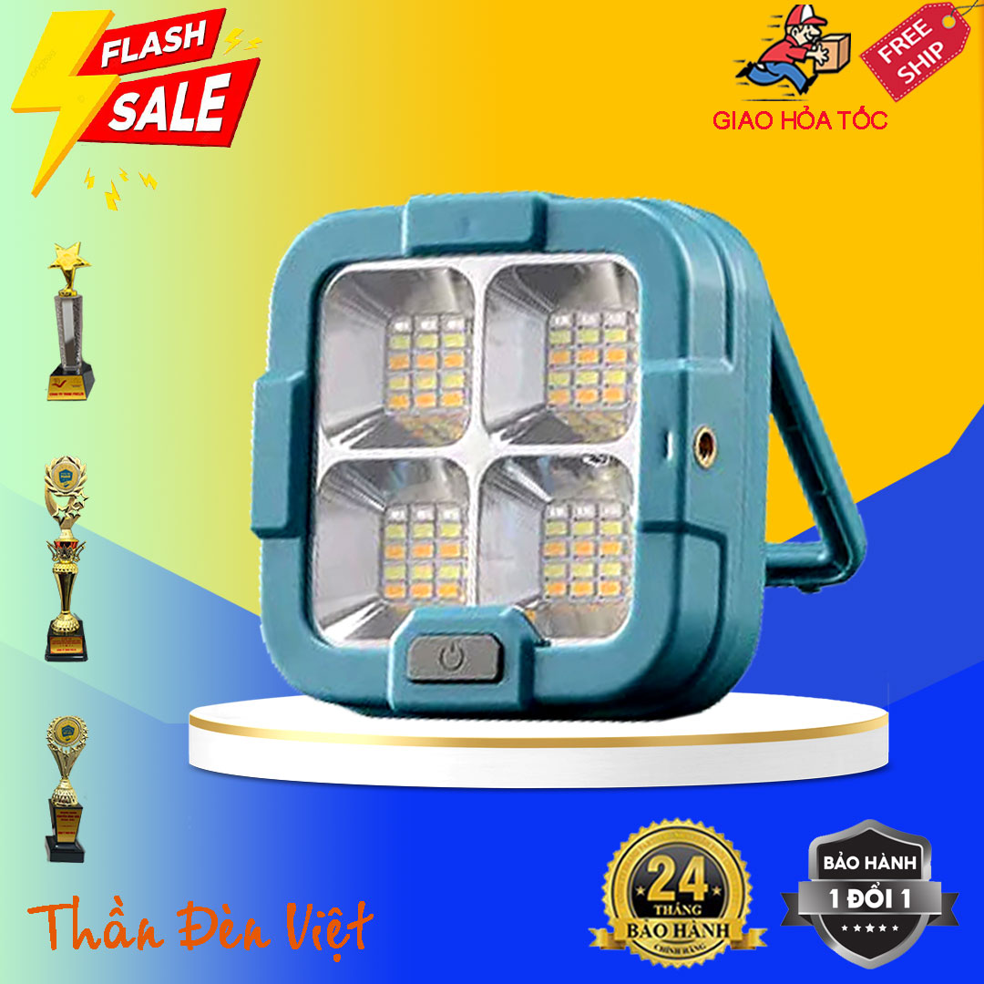 Đèn pha năng lượng mặt trời xách tay Thái Lan 100W