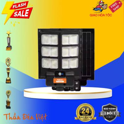 Đèn đường liền thể năng lượng mặt trời Thái Lan 300W cảm biến ánh sáng