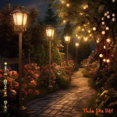 Đèn LED sân vườn
