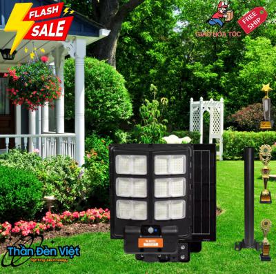Đèn năng lượng mặt trời sân vườn 300W