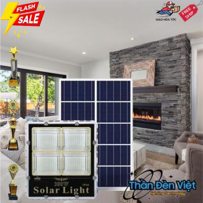 Đèn pha năng lượng mặt trời 300W