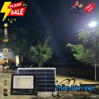 Đèn pha năng lượng mặt trời 500W
