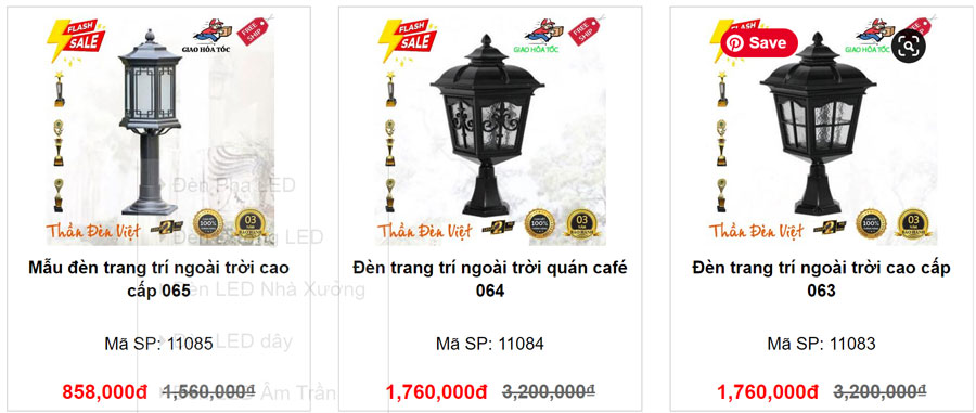 Bảng báo giá đèn trụ sân vườn năng lượng mặt trời giá rẻ Bảng báo giá đèn trụ sân vườn năng lượng mặt trời giá rẻ