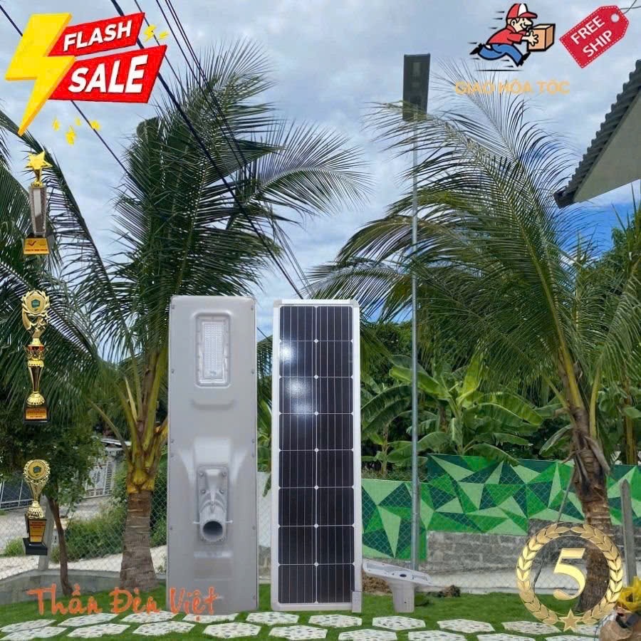 Đèn đường năng lượng mặt trời 100W hàng dự án chất lượng cao Đèn đường năng lượng mặt trời 100W hàng dự án chất lượng cao