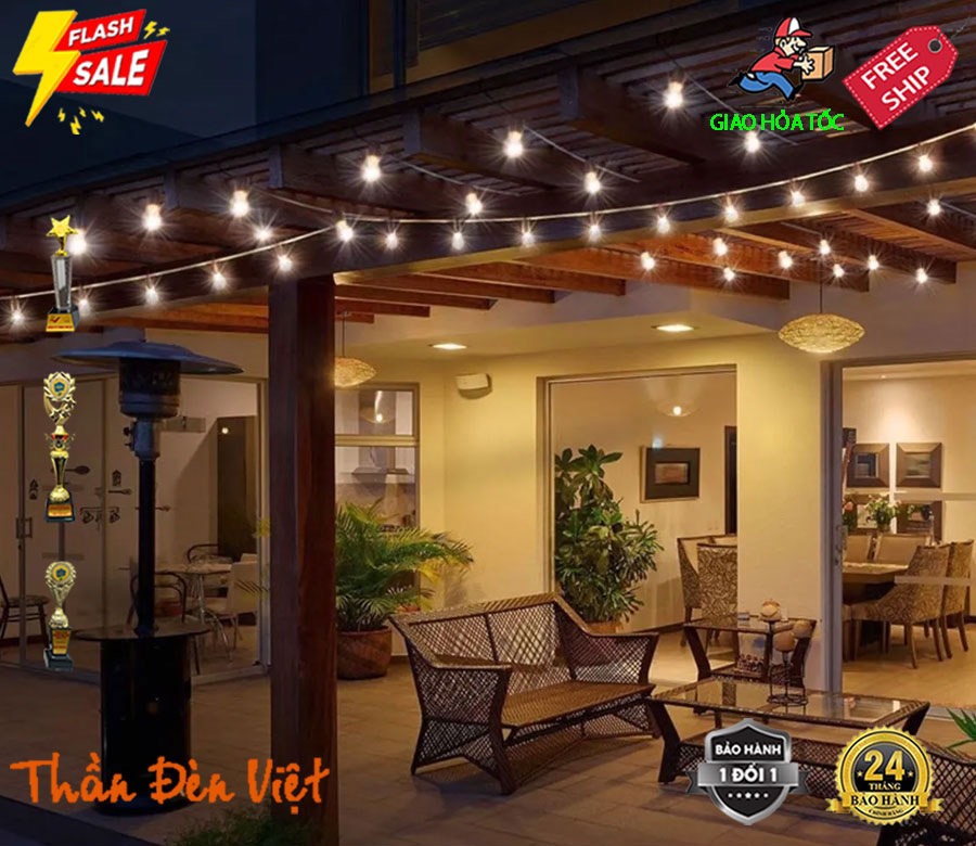 Đèn LED dây năng lượng mặt trời