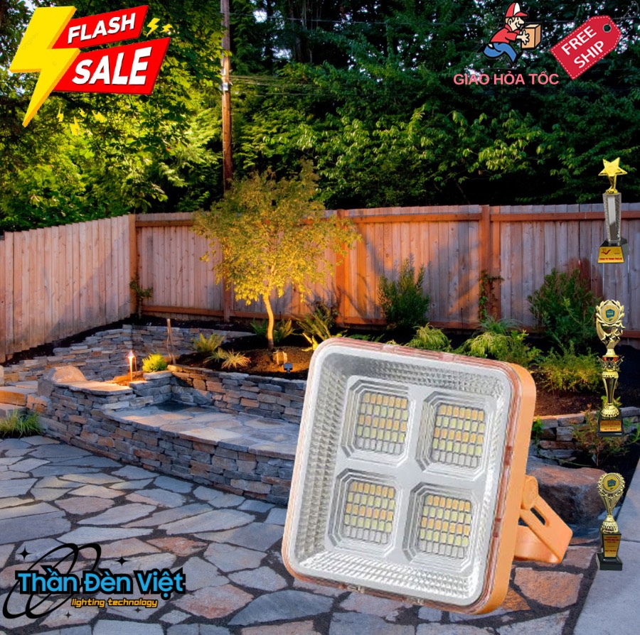 Đèn năng lượng mặt trời 200W