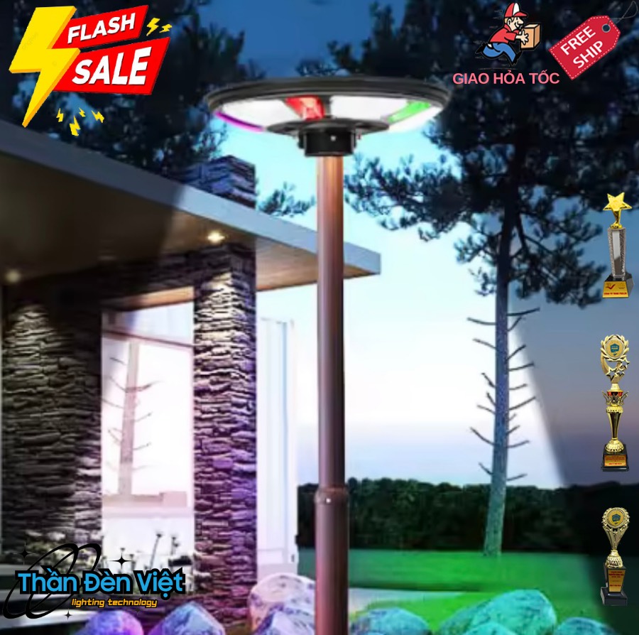 Đèn năng lượng mặt trời UFO 300W
