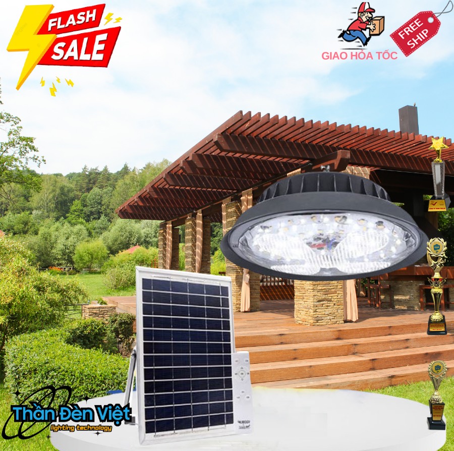 Đèn thả năng lượng mặt trời 100W Đèn thả năng lượng mặt trời 100W
