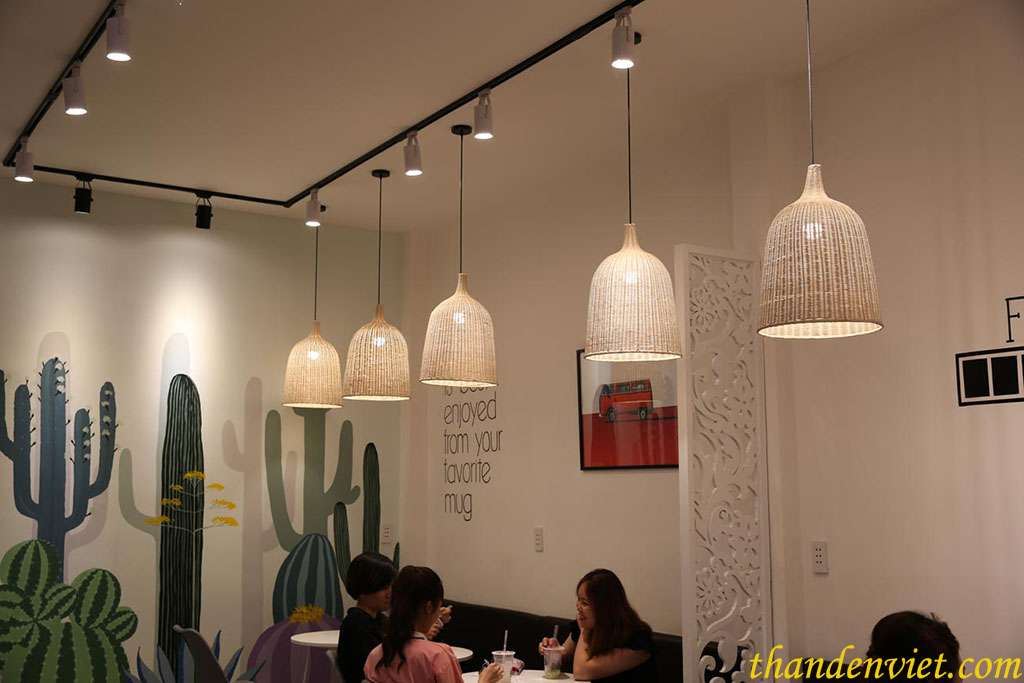 Đèn trang trí quán cafe tại Tphcm