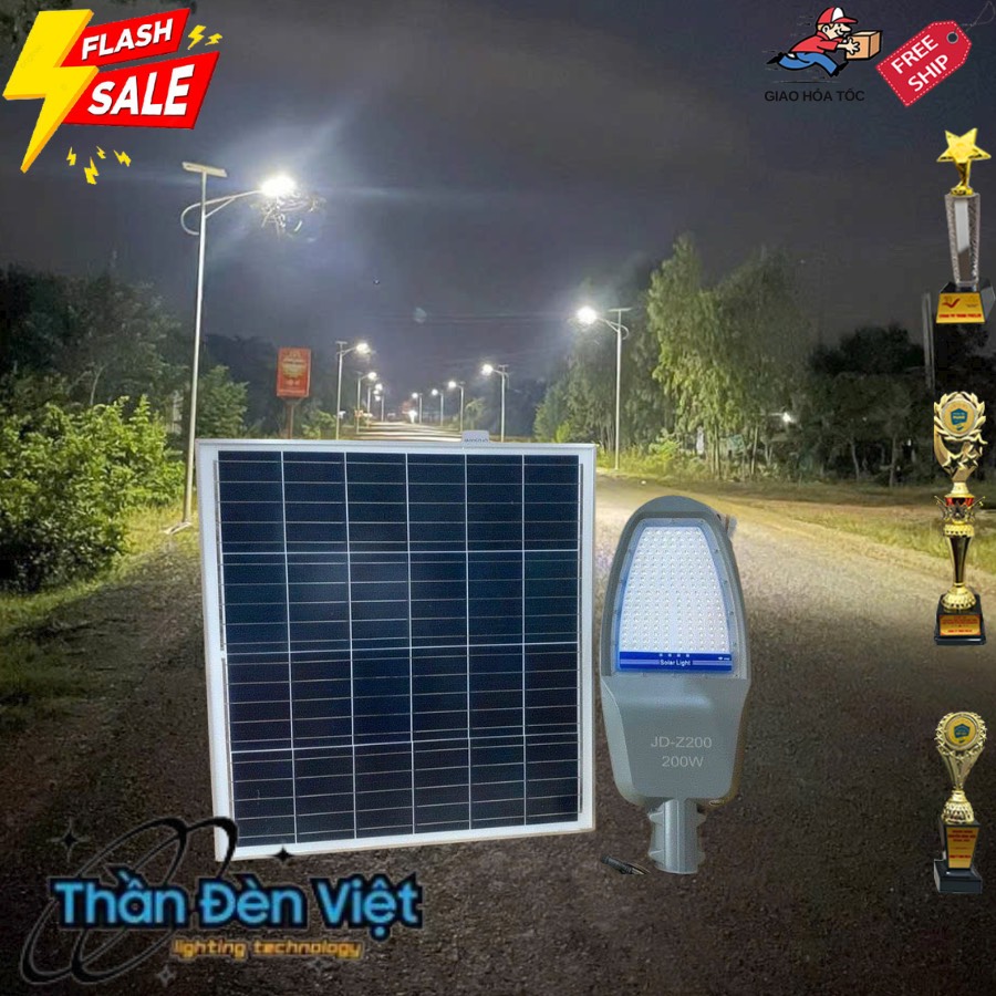 Bóng đèn năng lượng mặt trời 500W