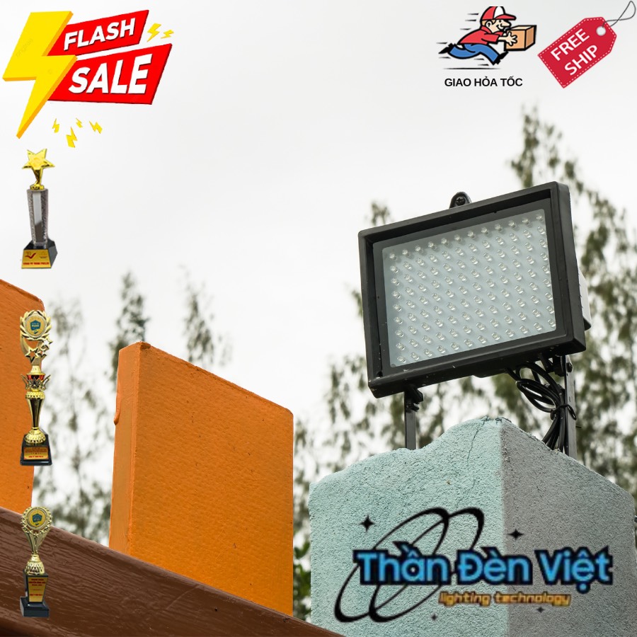 Đèn pha năng lượng mặt trời 400W