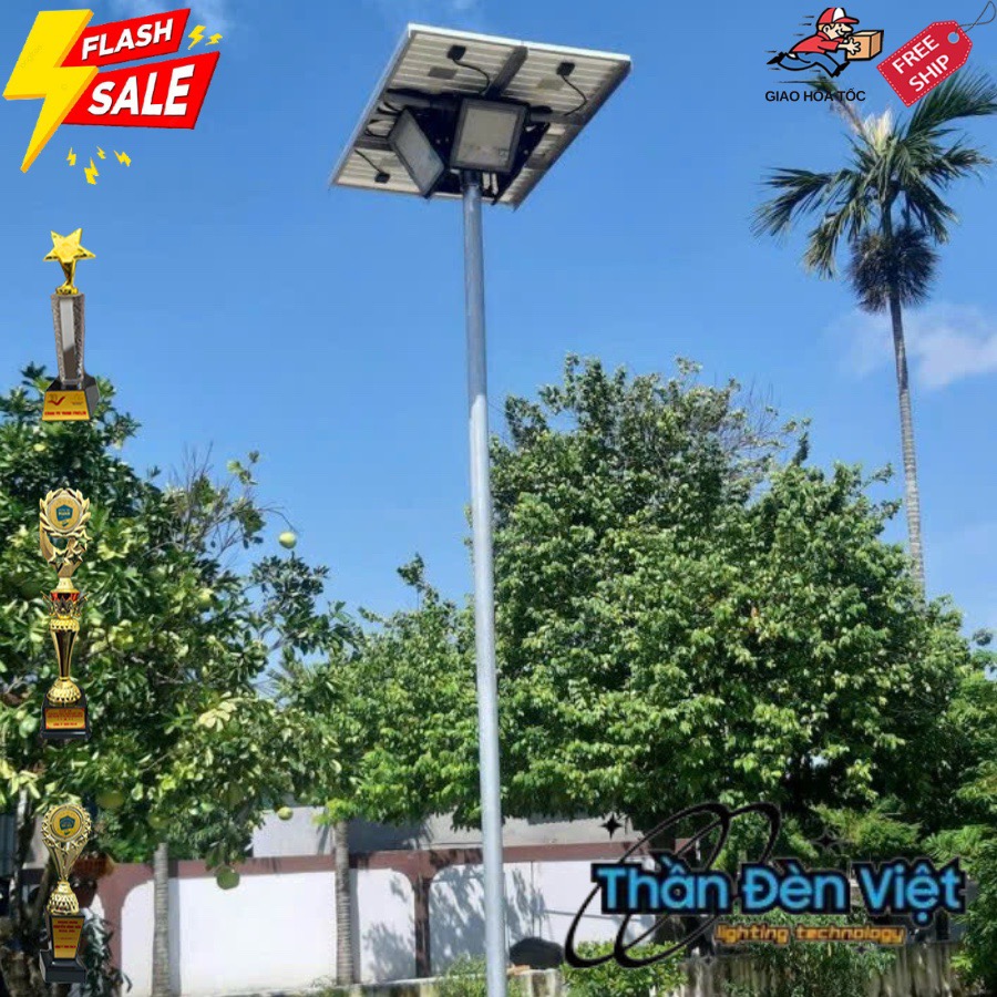 Đèn sân vườn năng lượng mặt trời 400W