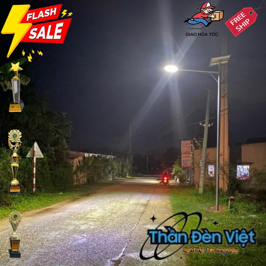 Đèn năng lượng lặt trời chính hãng 500W
